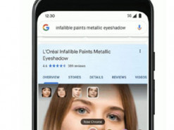 Google внедряет необычные AR-чипы для онлайн-примерки макияжа