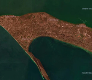 Супутники NASA зафіксували масштабні пожежі на Кінбурнському півострові