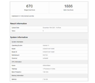 Honor X30 станет первым смартфоном с чипсетом Snapdragon 695 5G
