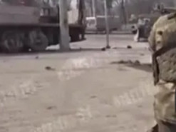 Трое на одного: кадыровцы вступили в ожесточенный бой с украинским светофором