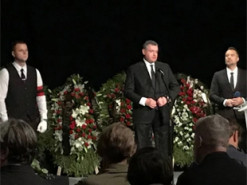 На прощанні з донькою Дугіна депутат Держдуми перефразував нацистське гасло