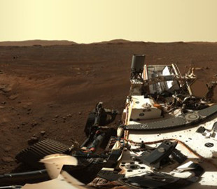 Perseverance заснял "пылевого дьявола" на Марсе