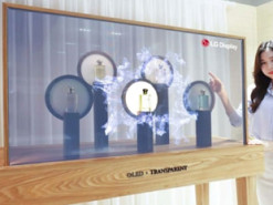 LG разработала необычную "умную" полку со встроенным OLED-телевизором