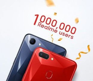 Oppo продала более 1 млн смартфонов Realme