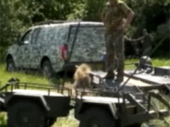 Українські бійці представили нову розробку — наземний дрон “Махно”