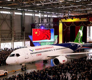 К производству китайского самолета C919 были привлечены киберпреступники