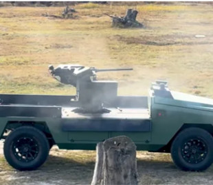 Безпілотну бойову машину випробували в Україні: з’явилося відео