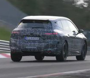 Электрокросс BMW iNext 2021 года сделал несколько кругов на Нюрбургринге