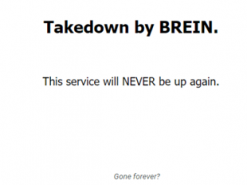 Отключен крупный пиратский сервер. На нем были площадки с Украины