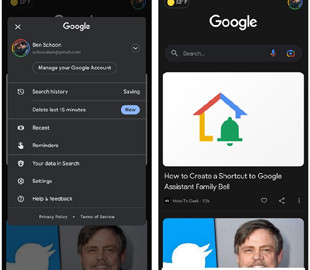 У пользователей Android появится возможность быстро стереть историю поисковых запросов за последние 15 минут