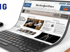 Samsung запатентовала «рулонный» ноутбук со скручиваемым дисплеем