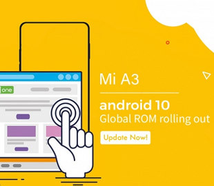 Глобальная версия Xiaomi Mi A3 получила стабильную Android 10