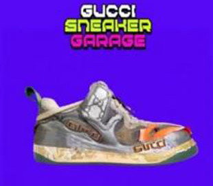 Gucci выпустил оригинальные цифровые кроссовки