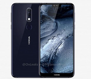 Создана 3D компьютерная модель смартфона Nokia 7.1 Plus