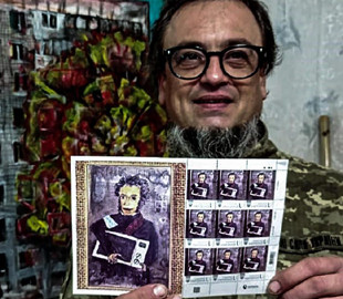 Малюнок військового став маркою Укрпошти