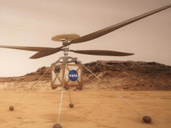 Вертолет-дрон установили на поверхности Марса