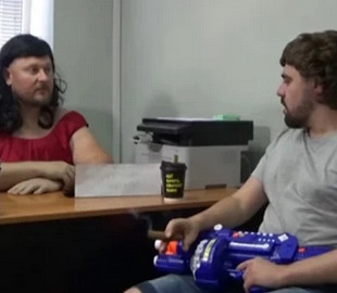 Блогеры из Харькова сняли пародию на задержание киевского террориста