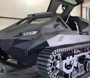 Українські розробники представлять в Абу-Дабі броньований електромобіль “Шторм”
