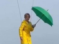 "Как фанера": полет Верещук над Киевом рассмешил соцсети