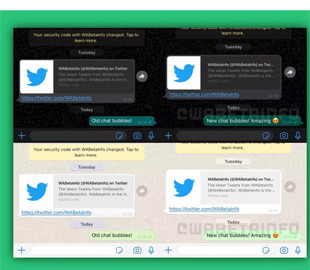 WhatsApp изменит дизайн чатов на iPhone