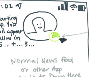 Индикатор статуса формирует онлайновое поведение мобильных пользователей