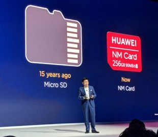Huawei пытается навязать новый стандарт карт памяти с выпуском смартфонов Mate 20 и Mate 20 Pro