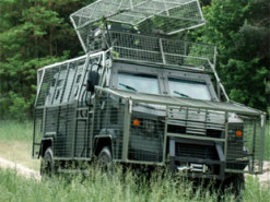 Український "Козак" отримав новий антидроновий захист