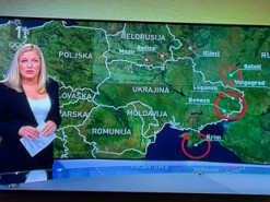 Словенський телеканал показав карту з "російським" Кримом