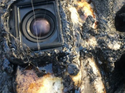 Камера GoPro выжила после погружения в раскалённую лаву
