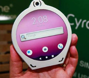 Представлен круглый Android-смартфон с двойным набором портов
