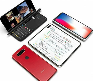 Рендеры демонстрируют возможный дизайн складного смартфона iPhone X Fold