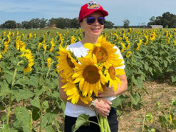 Лілія Подкопаєва підкорила патріотичним знімком з США