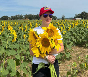 Лілія Подкопаєва підкорила патріотичним знімком з США