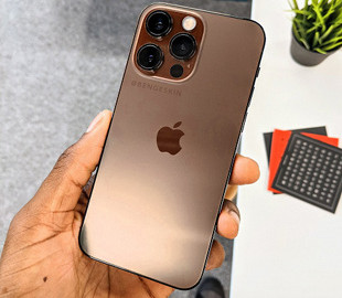 iPhone 13 Pro в бронзовом и матовом чёрном цвете показали на новых изображениях