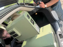 На полігоні UTTC в Україні вперше випробували лазерні системи розмінування