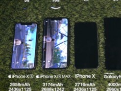 iPhone XS и iPhone XS Max работают дольше Galaxy Note 9