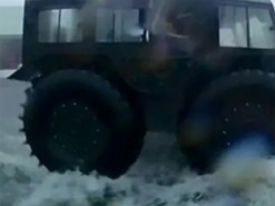 Український всюдихід допомагає ліквідовувати наслідки урагану "Мілтон" у США