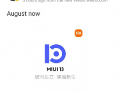 Xiaomi назвала сроки анонса MIUI 13