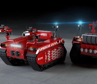 Робот-пожарный избавит людей от необходимости рисковать жизнью