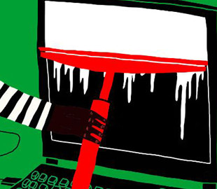 В недавних атаках на украинские сети использовалась приманка в виде вымогателя