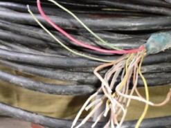 В Прикарпатье украли 40 метров кабеля