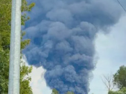 У Підмосков'ї загорілося підприємство з виробництва моторних мастил