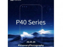 В Huawei P40 впервые будет использоваться тройная фронтальная камера в экране