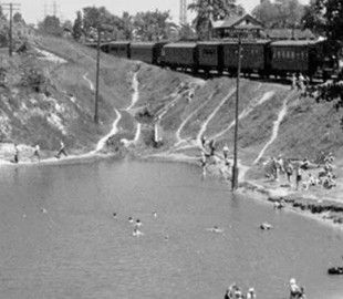 В сети показали фото исчезнувшего озера в Киеве