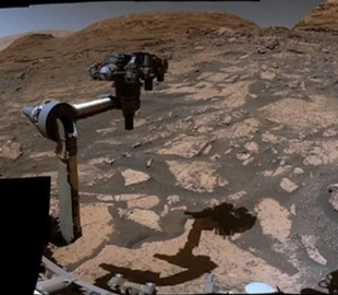 Зима на Марсе. Curiosity создал захватывающую панораму окрестностей на Красной планете