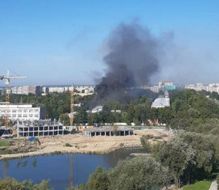 У Львові загорівся завод: на місці пожежі прогримів вибух