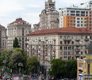 В сети показали, как выглядел центр Киева в 1959 году с высоты птичьего полета. Фото