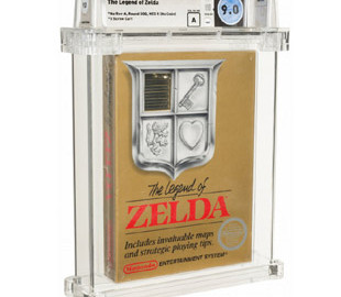 Редкая копия игры The Legend of Zelda продана за 870 000 долларов