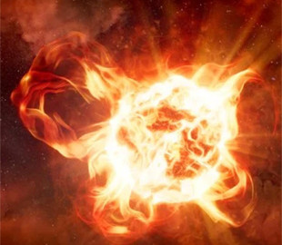 Ученые получили изображение гигантской умирающей звезды