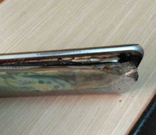 Samsung Galaxy S7 Edge загорелся после перезагрузки